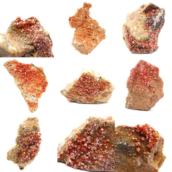 Vanadinite cristallizzata