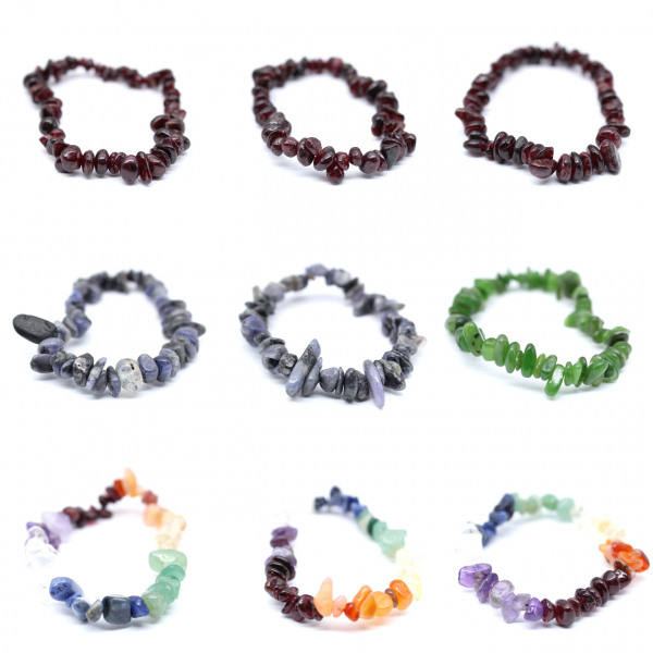 Bracciale in granato almandino