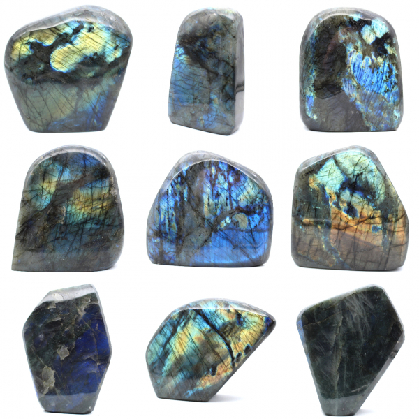 Esemplare di labradorite lucidato dal Madagascar - Decorazione
