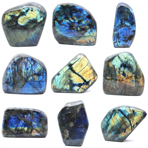 Esemplare di labradorite lucidato dal Madagascar - Decorazione