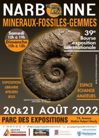 39a borsa di minerali e fossili di Narbonne