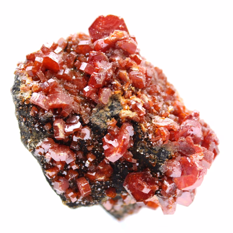 Scopri la vanadinite vanadinite maroc 018