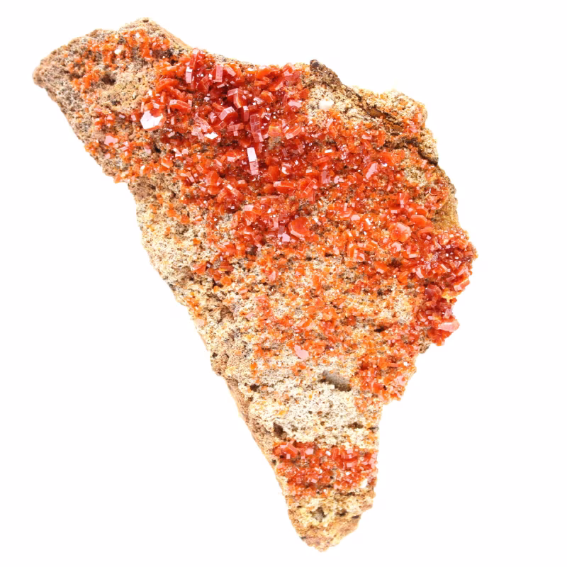 Scopri la vanadinite vanadinite maroc 104