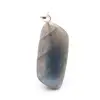 Ciondolo in labradorite a forma libera in argento sterling 925 - 0
