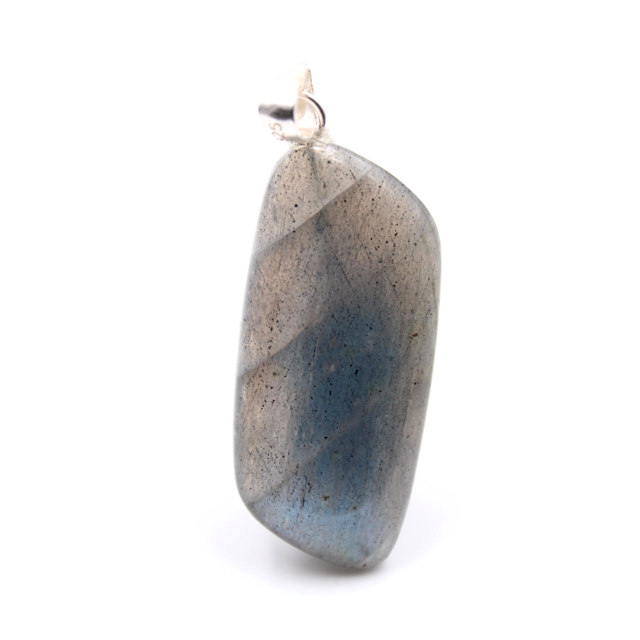 Ciondolo in labradorite a forma libera in argento sterling 925
