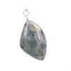 Ciondolo in labradorite a forma libera in argento sterling 925 - 0