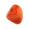 Ciondolo in agata arancione a forma libera - 0