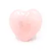 Cuore di quarzo rosa del Madagascar - 0