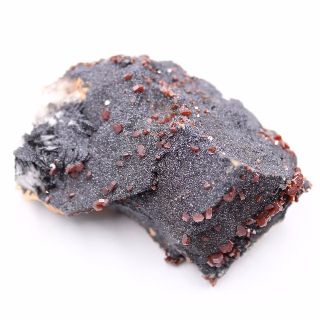 Cristalli di vanadinite su ganga