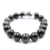 Bracciale in ossidiana 12 mm - 0