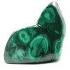 Forma di ornamento astratto pietra malachite - 0