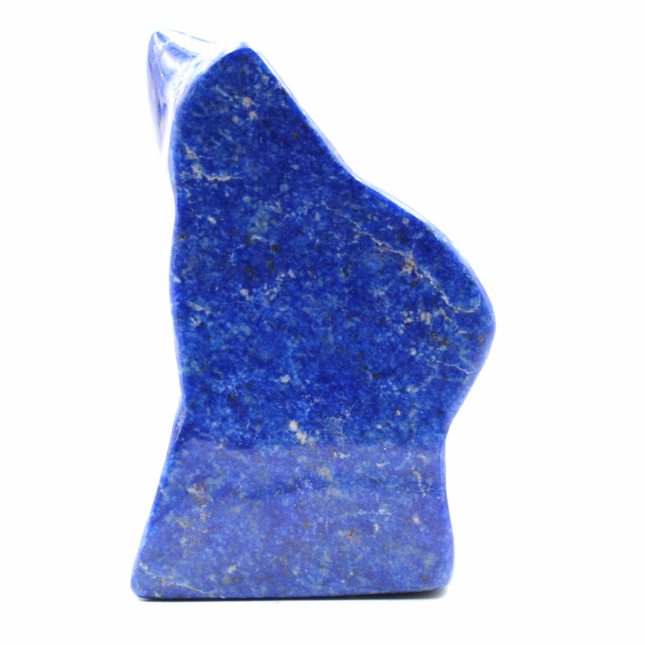 Blocco di pietra di lapislazzuli astratta forma ornamentale