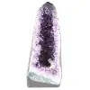 Geode di ametista con cristallo di calcite - 0