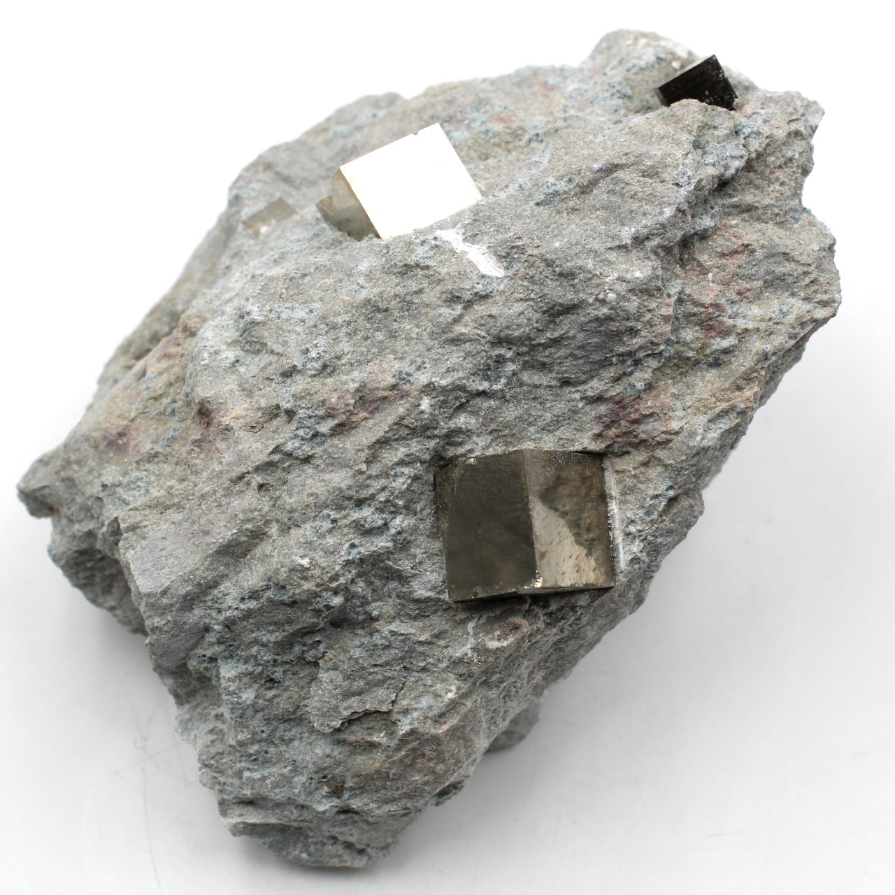 Cubi della pirite su gangue di Navajun Spagna