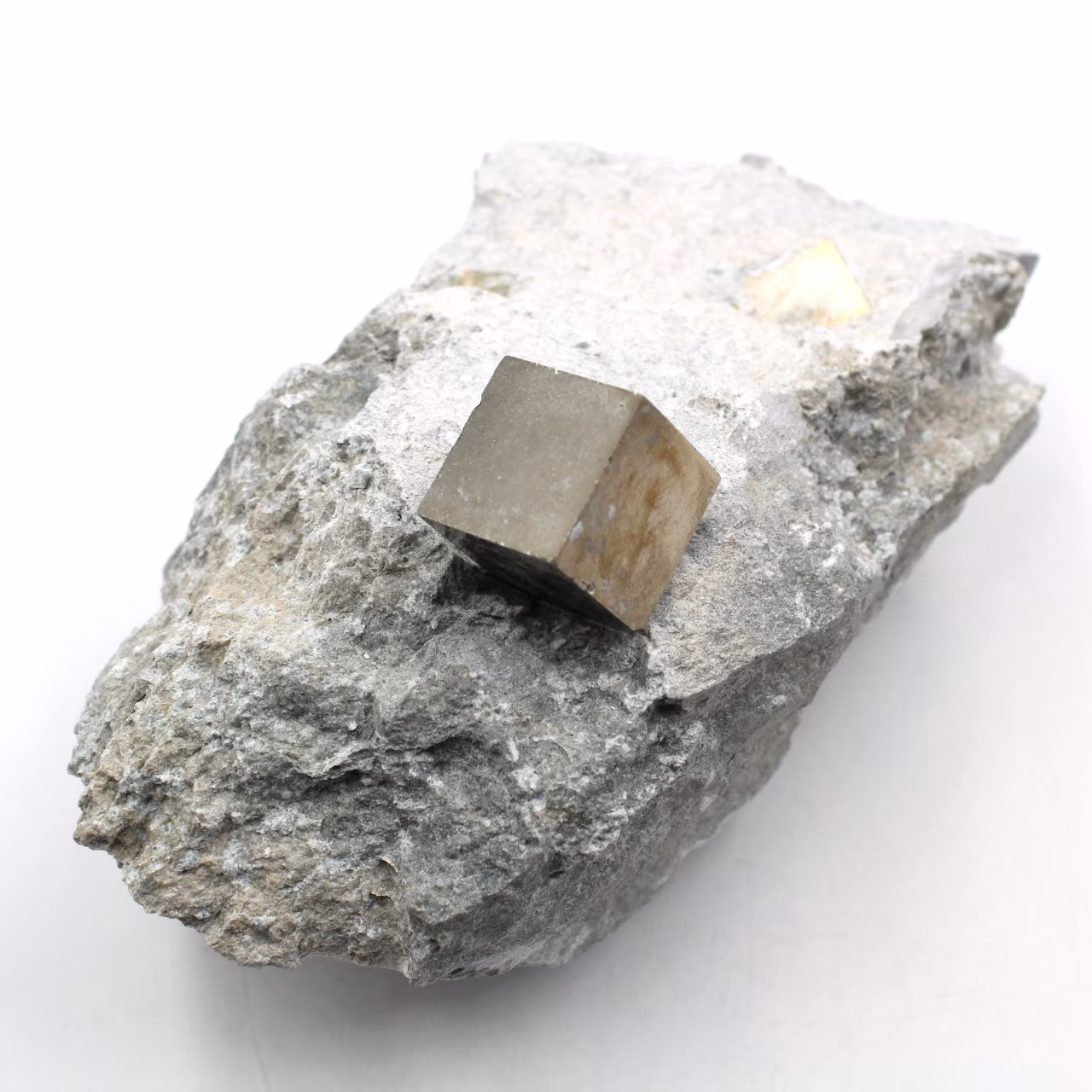 Cubi della pirite su gangue di Navajun Spagna
