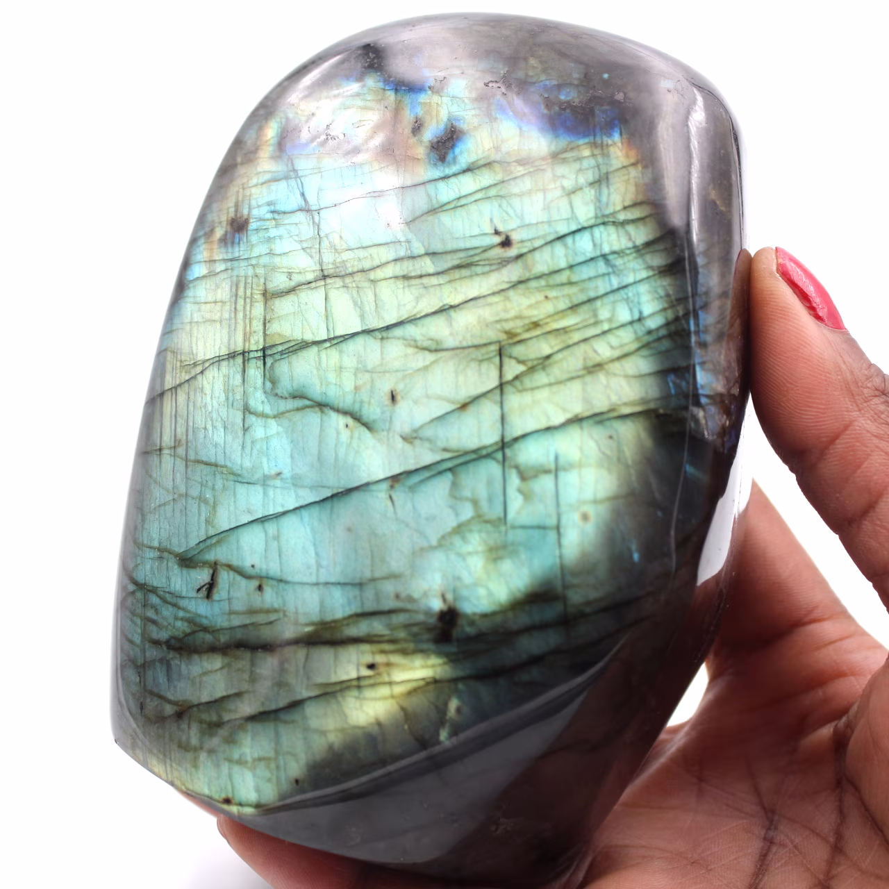 Ornamento a forma di pietra labradorite
