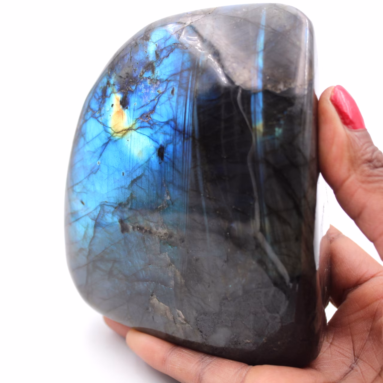 Ornamento a forma di pietra labradorite