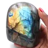 Ornamento a forma di pietra labradorite - 0