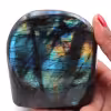 Pierre de Labradorite forme libre d'ornement