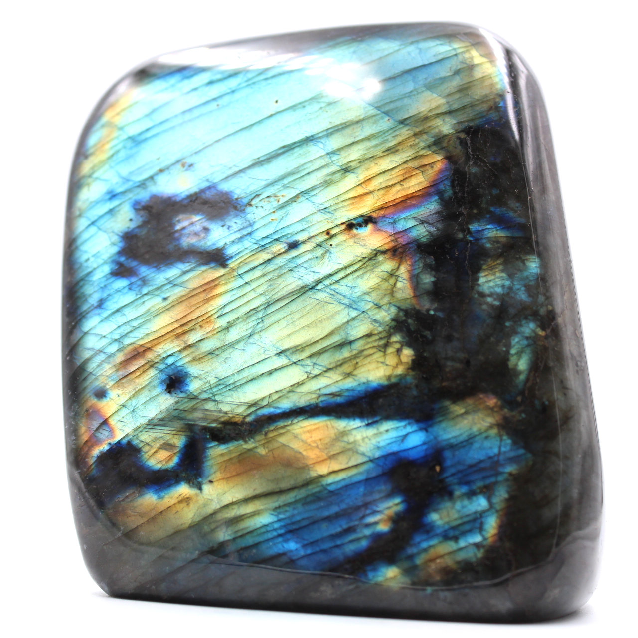 Ornamento a forma di pietra labradorite