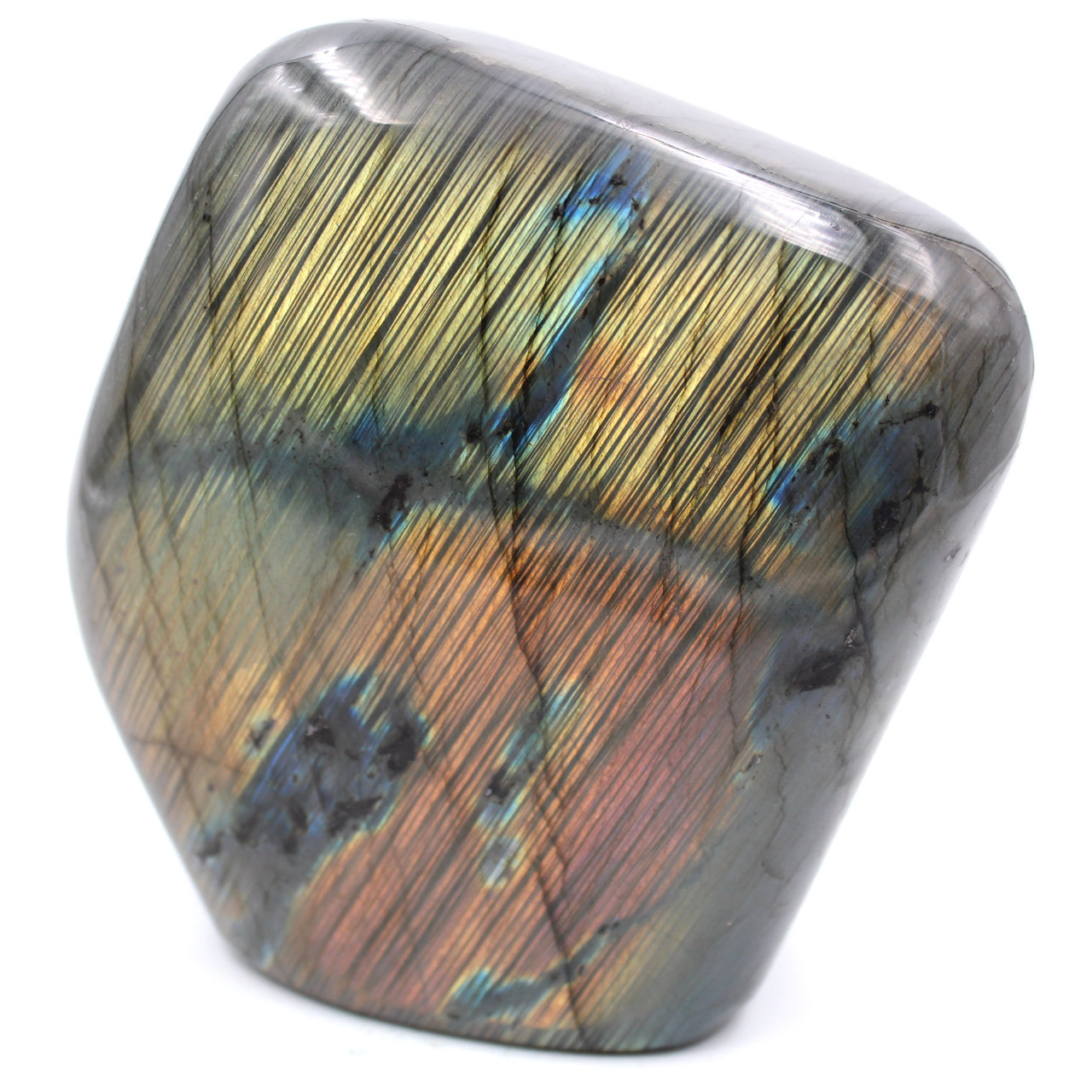 Ornamento a forma di pietra labradorite