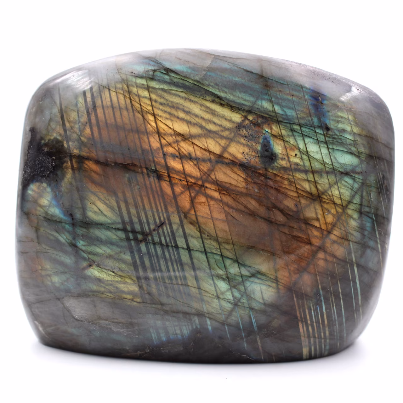 Ornamento a forma di pietra labradorite