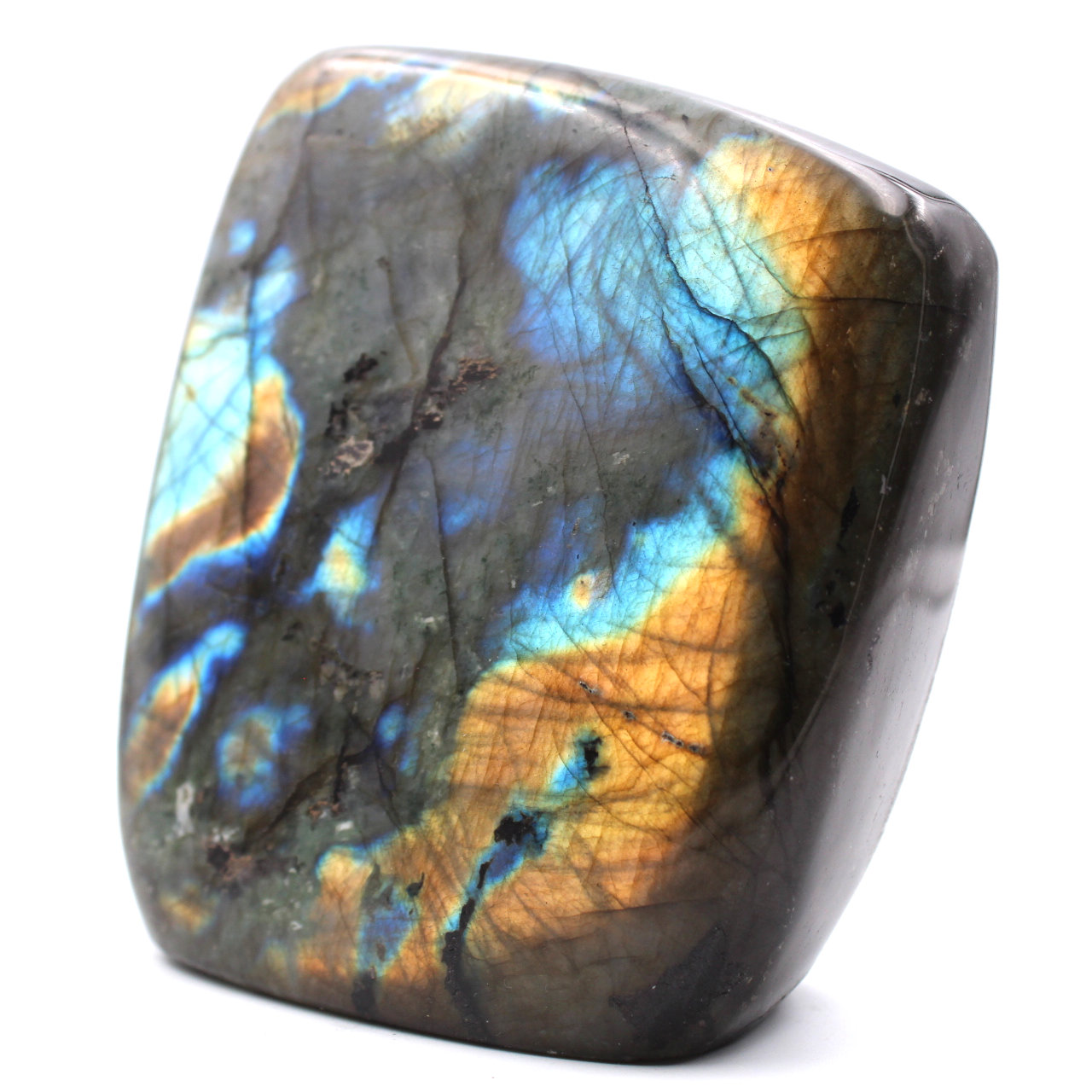 Ornamento a forma di pietra labradorite
