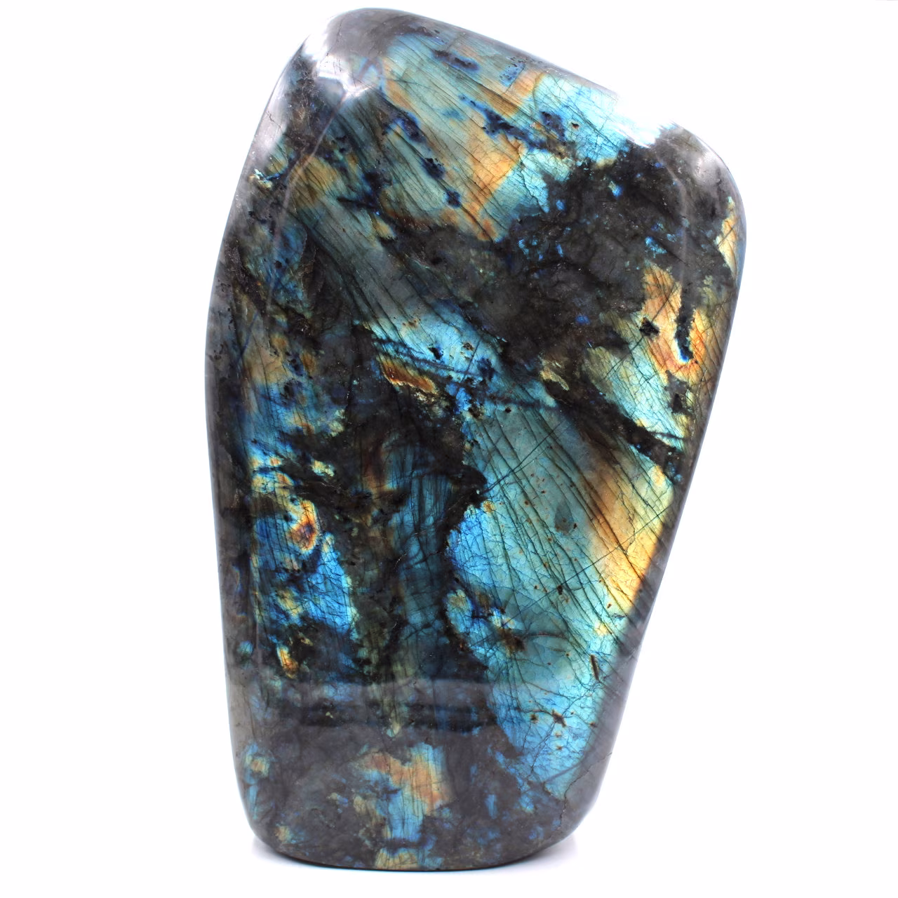 Ornamento a forma di pietra labradorite