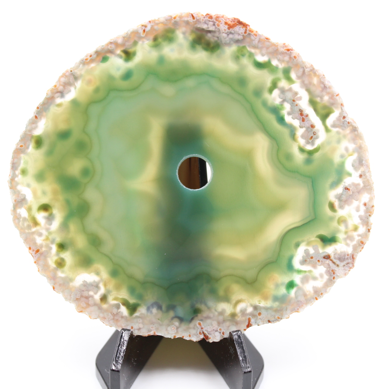 Fetta di agata brasiliana