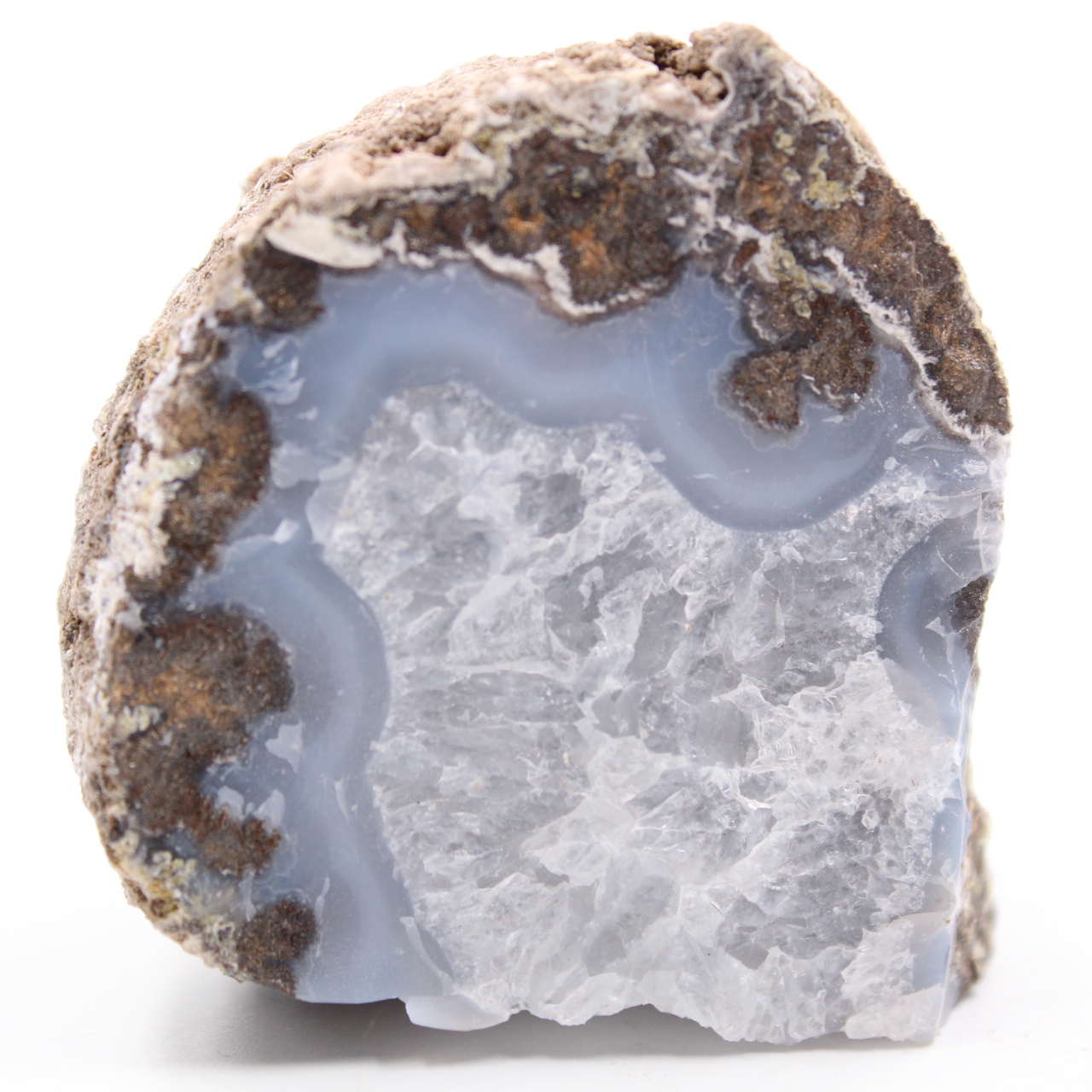 Pezzo di agata di cocco dal Messico