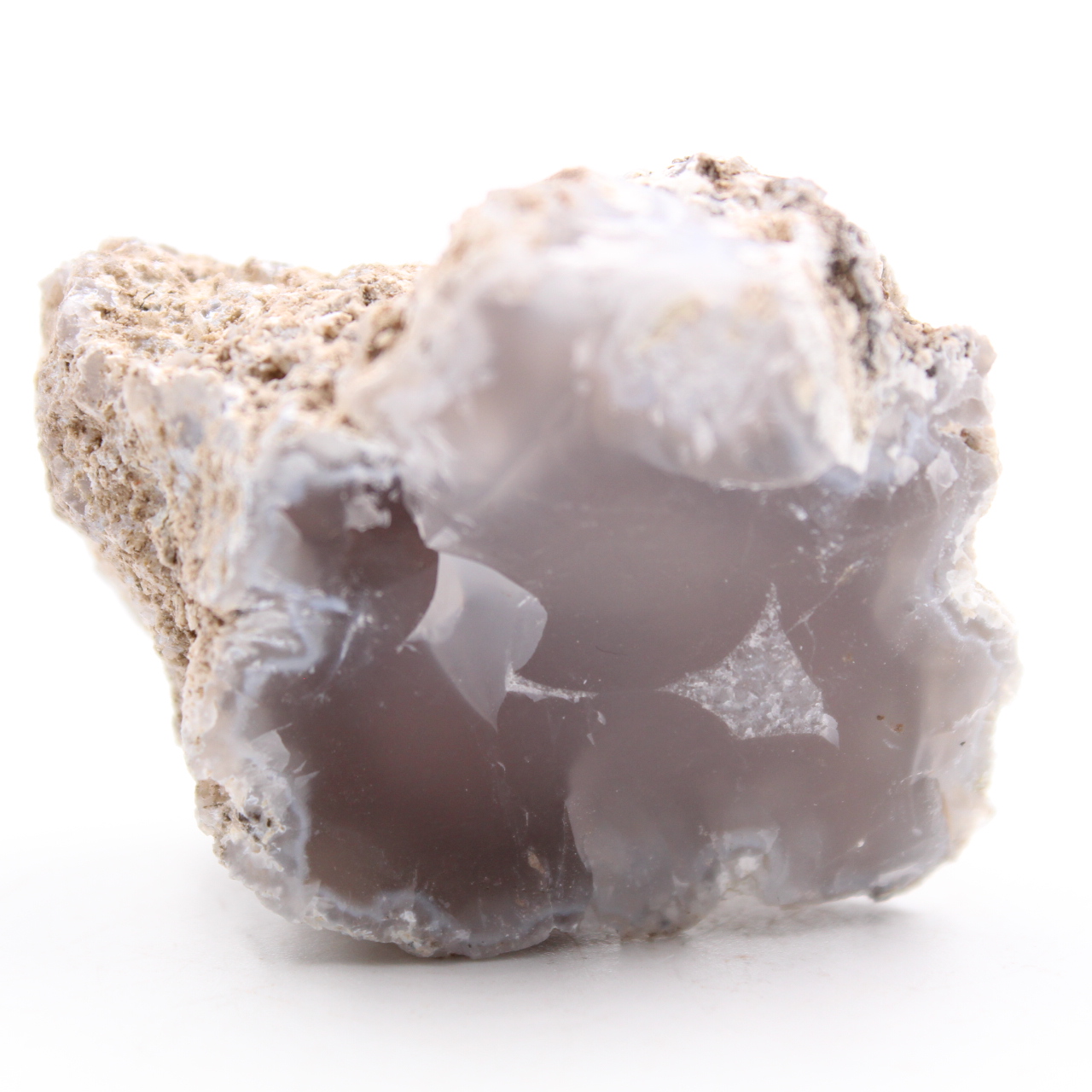 Pezzo di agata di cocco dal Messico