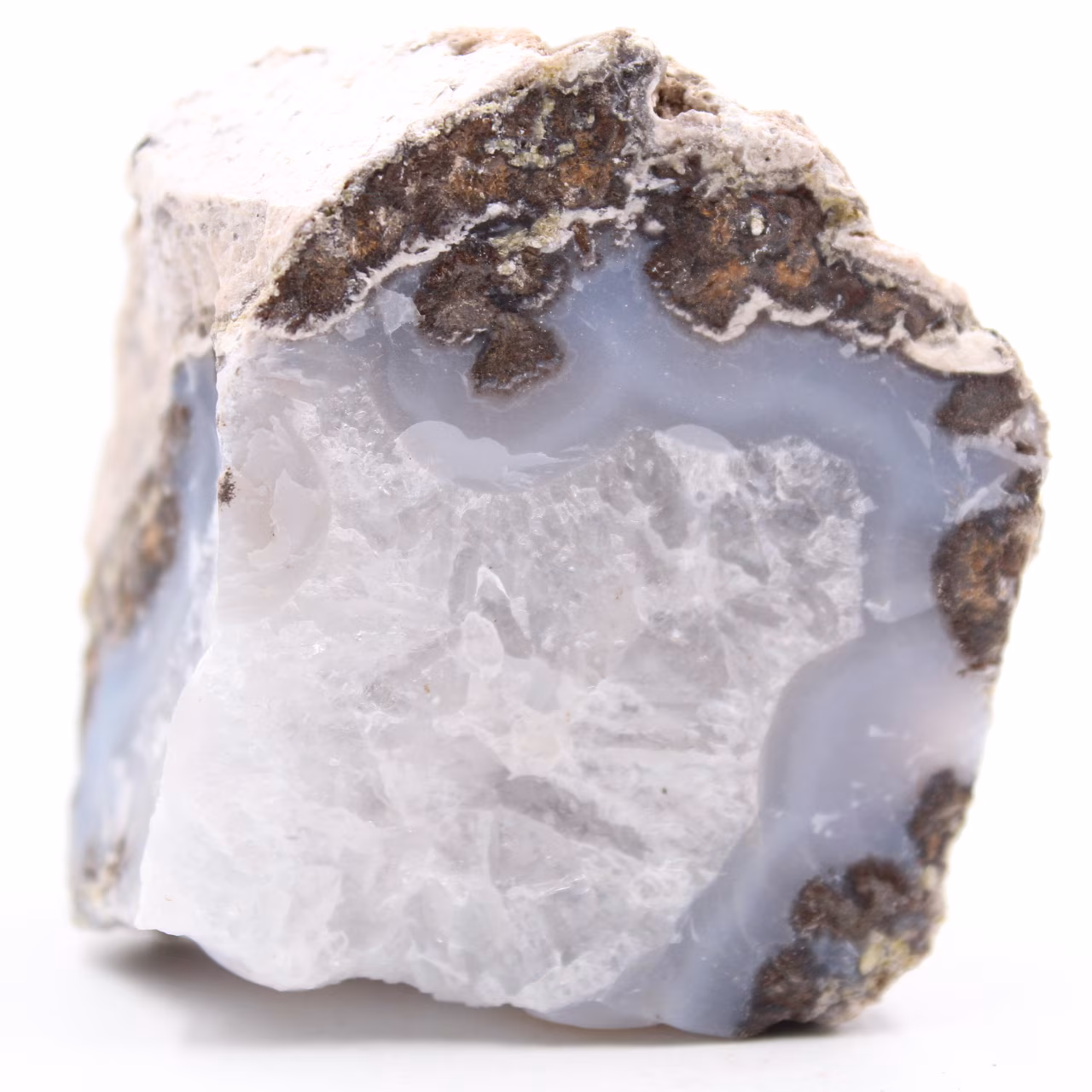 Pezzo di agata di cocco dal Messico