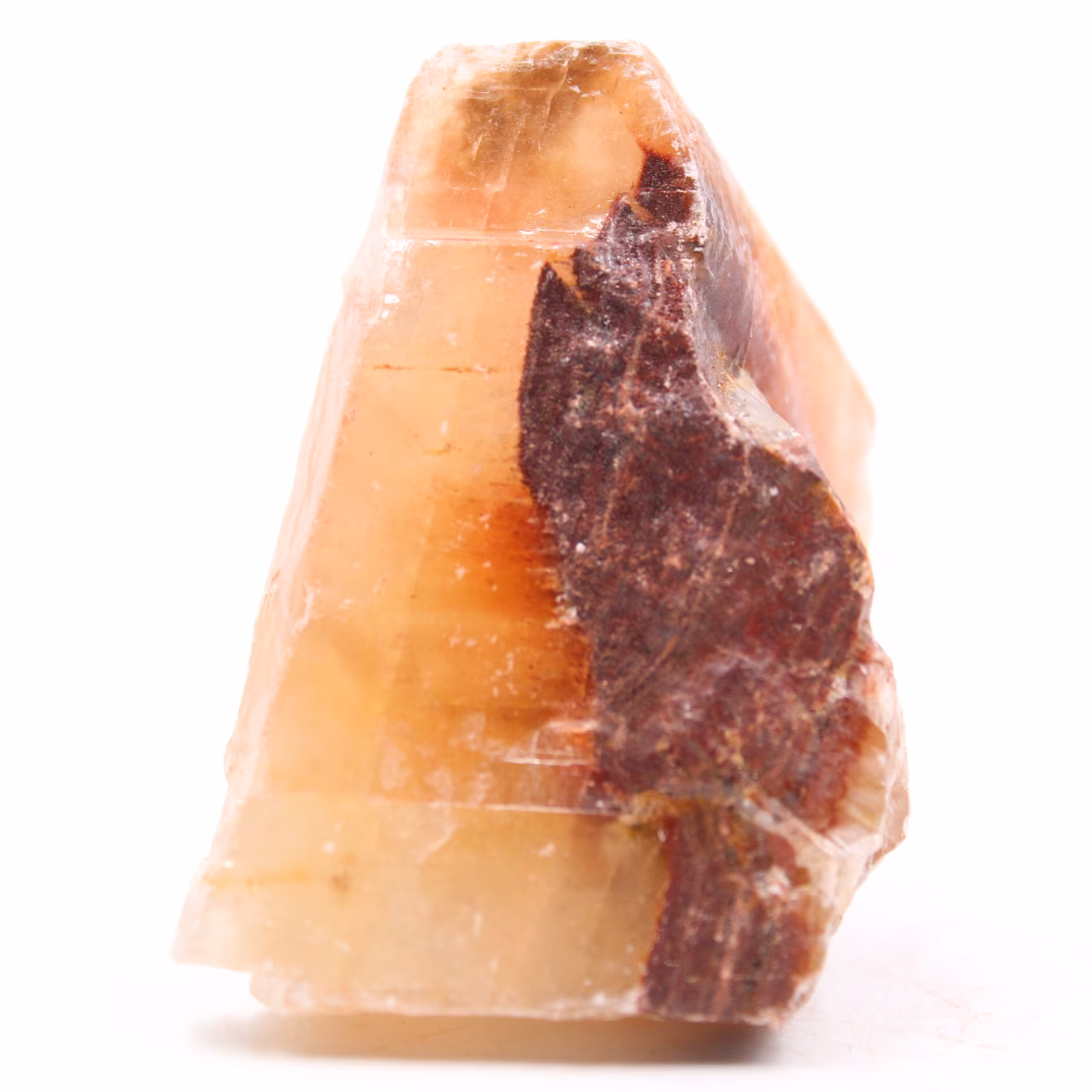 Calcite marrone grezza dal Messico