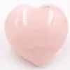 Cuore di quarzo rosa - 0