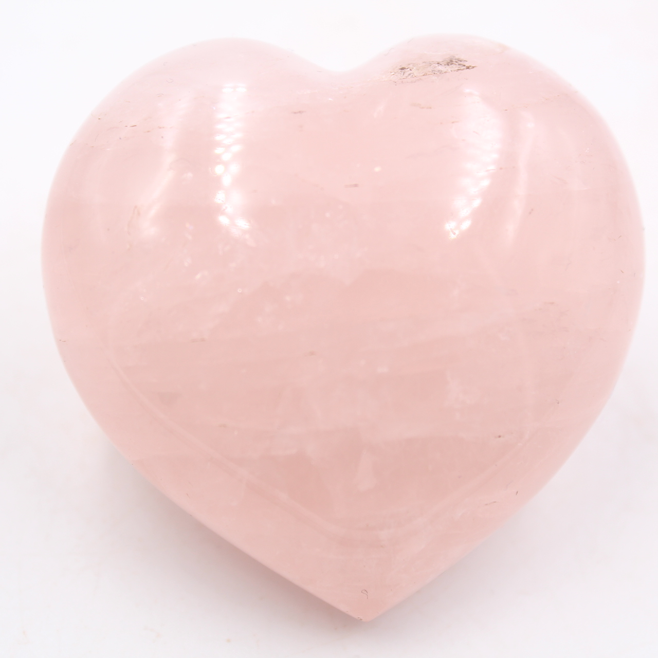 Cuore di quarzo rosa
