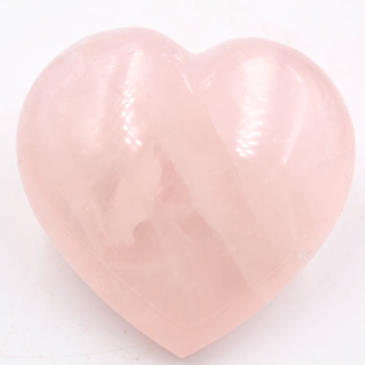 Cuore di quarzo rosa