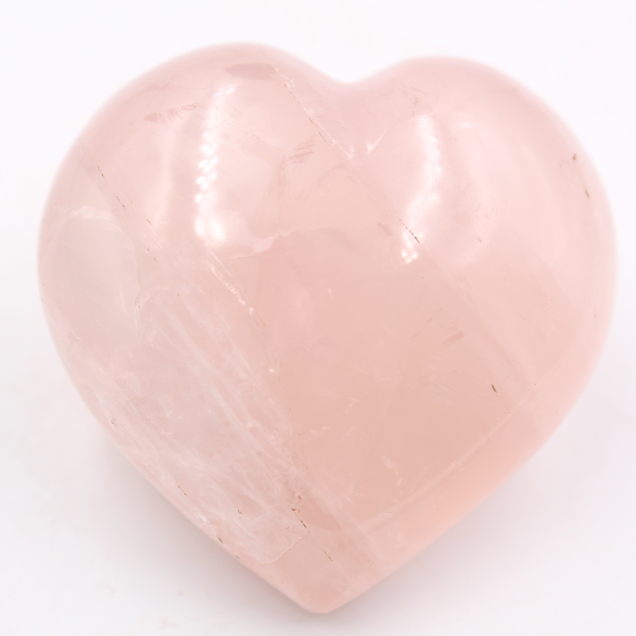 Cuore di quarzo rosa