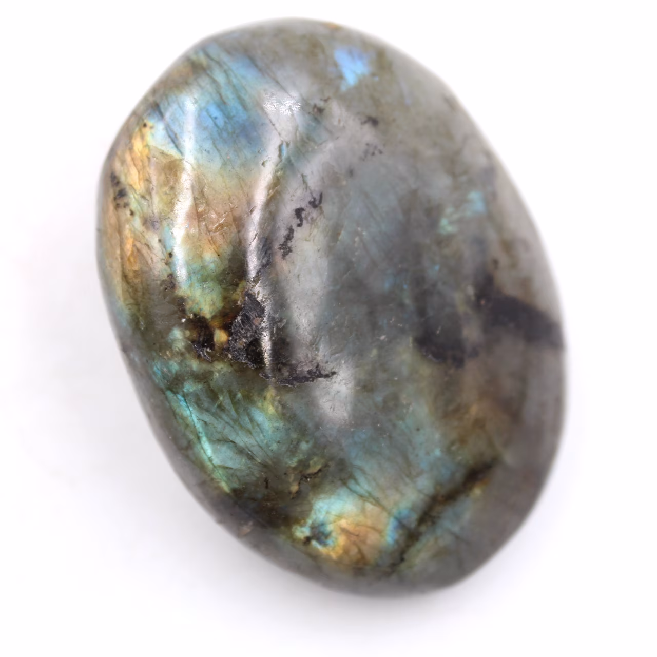 Ciottolo di labradorite
