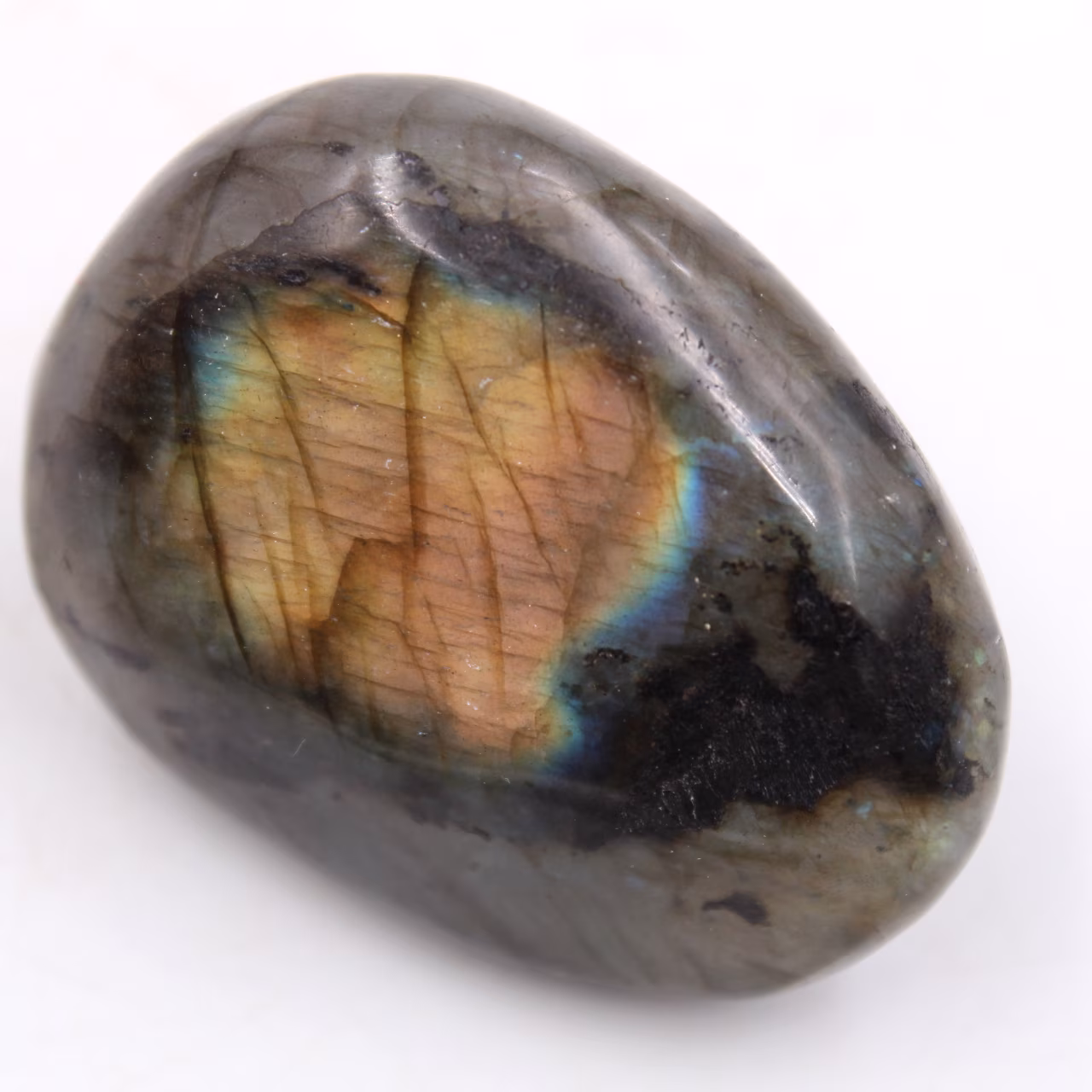 Ciottolo di labradorite