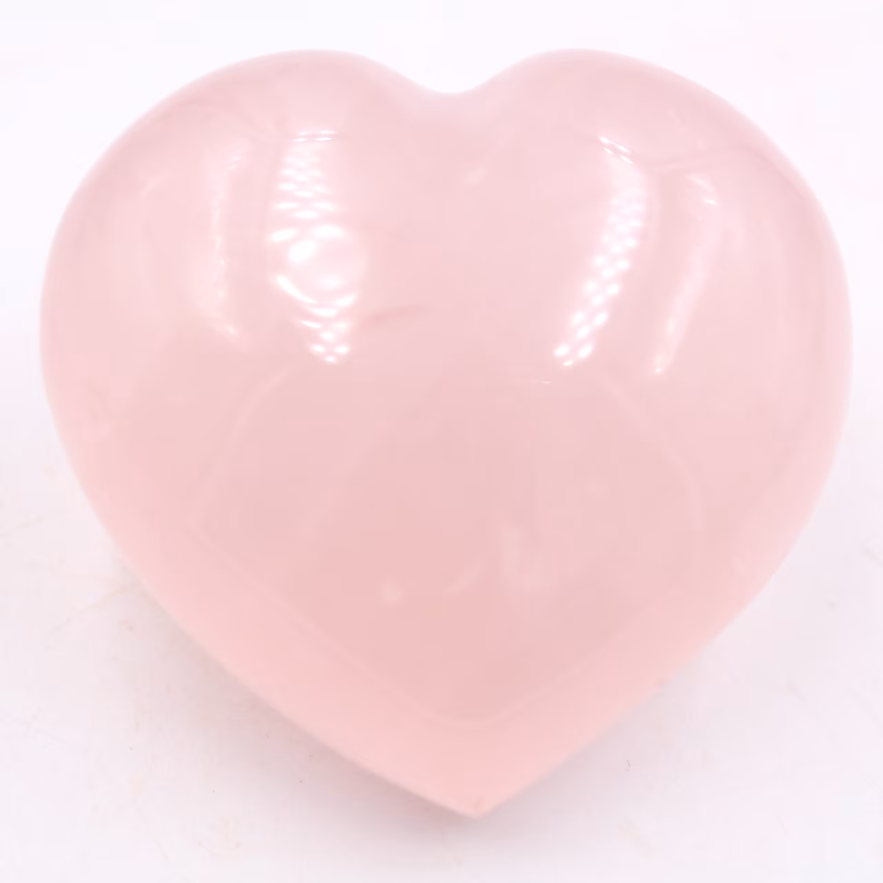 Cuore di quarzo rosa