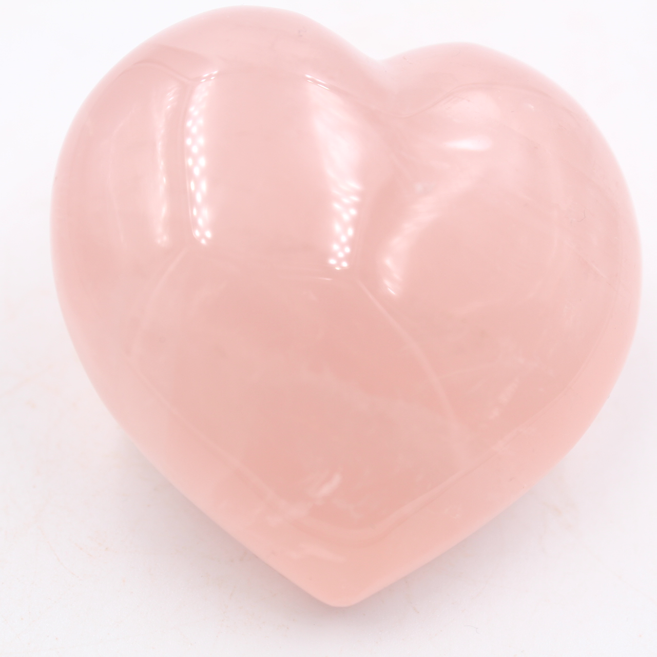 Cuore di quarzo rosa