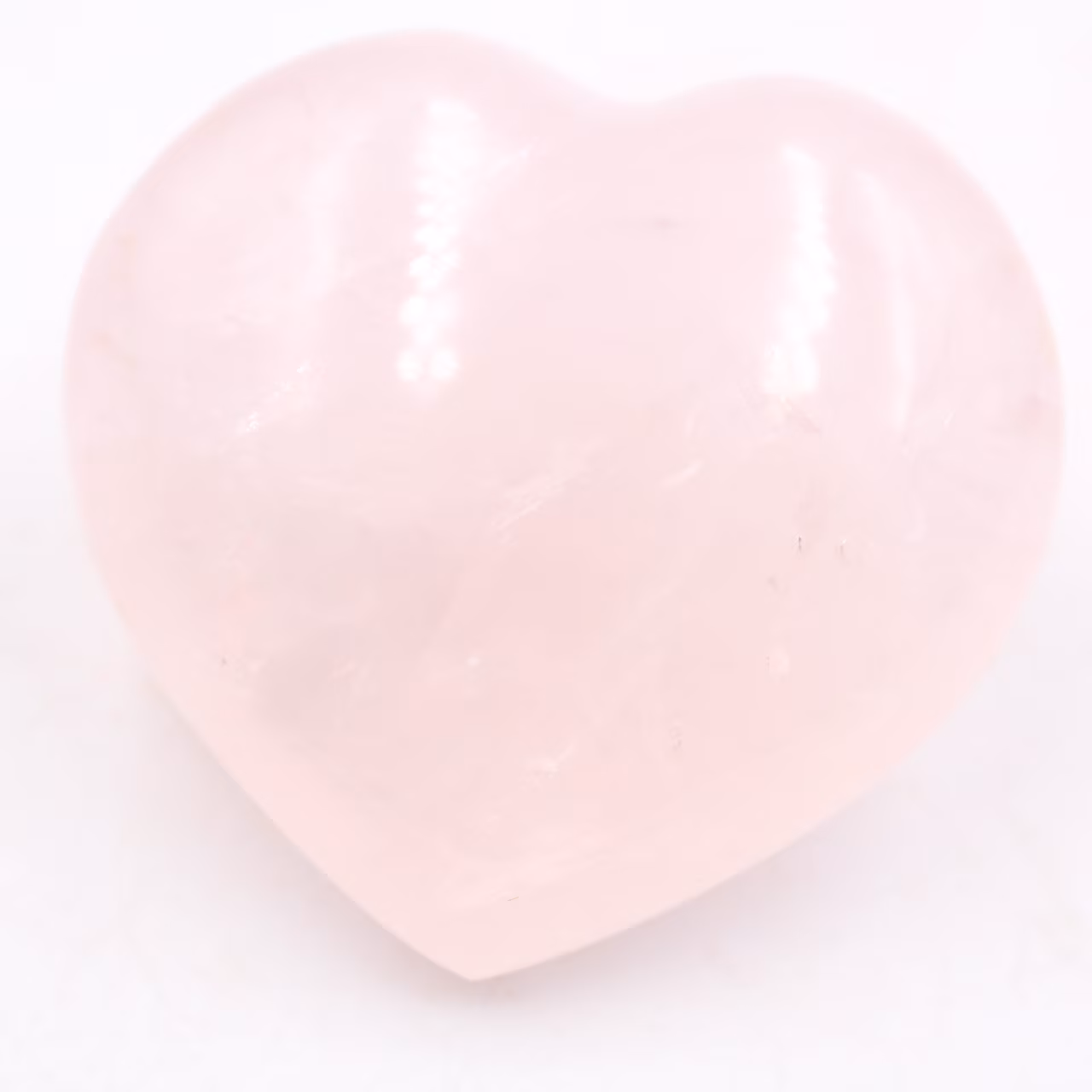 Cuore di quarzo rosa