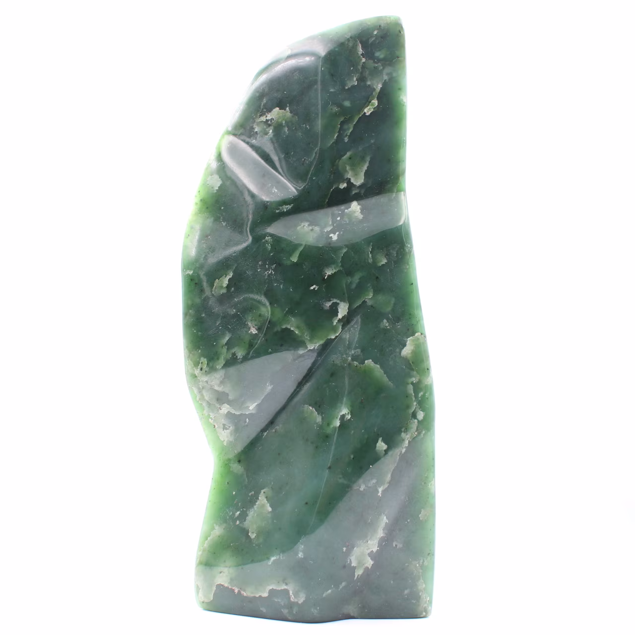 Jade Stone Nephrite forma libera di ornamento