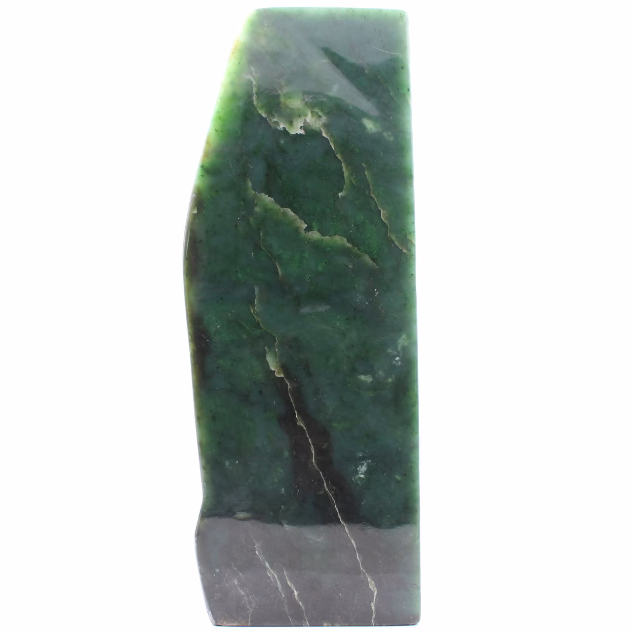 Jade Stone Nephrite forma libera di ornamento