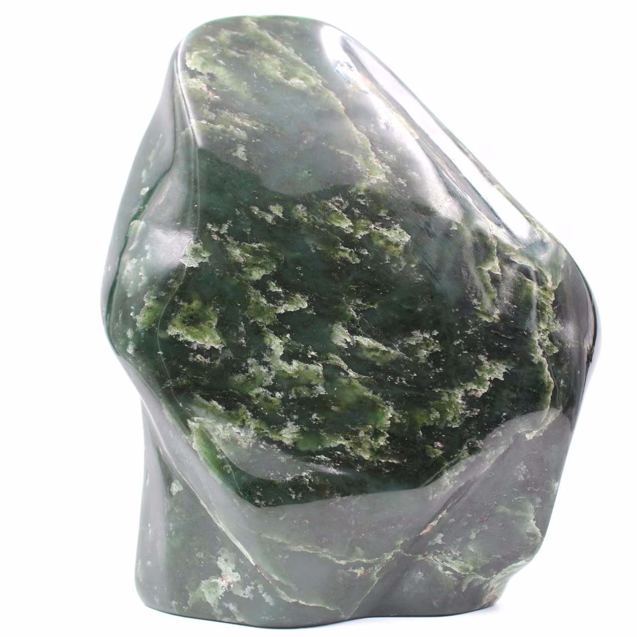 Jade Stone Nephrite forma libera di ornamento