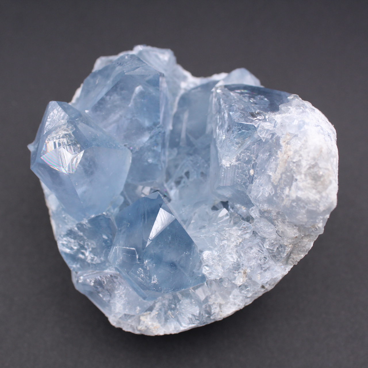 Cristalli di celestite blu