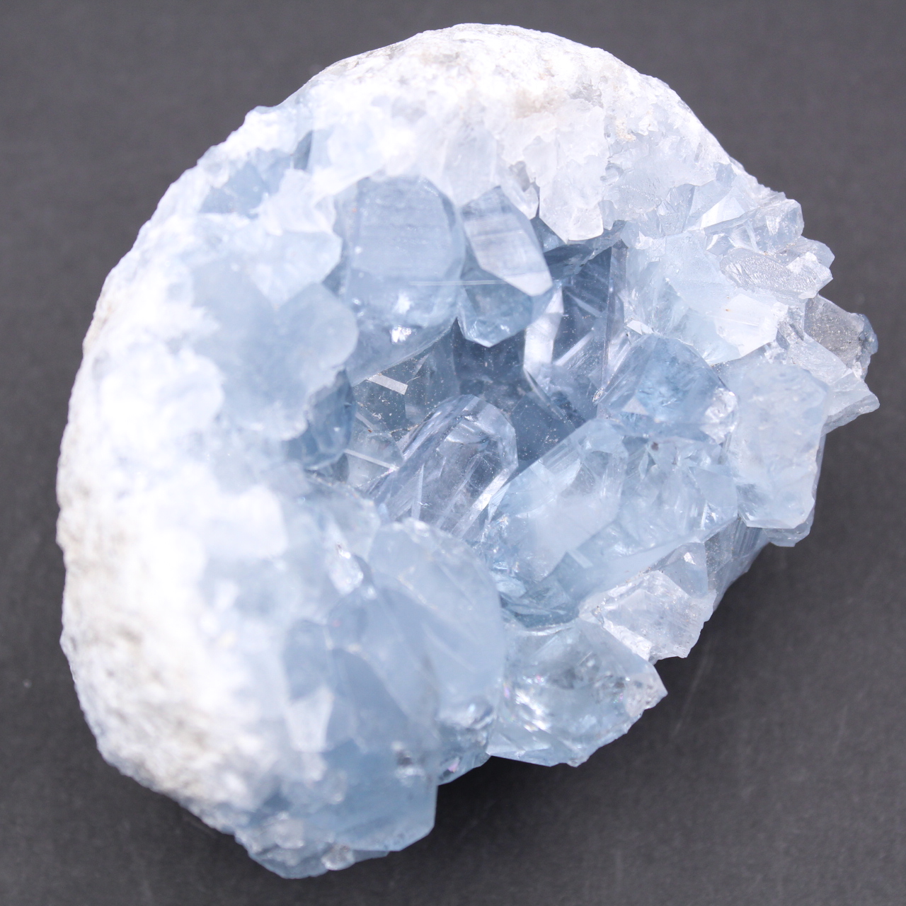 Cristalli di celestite blu