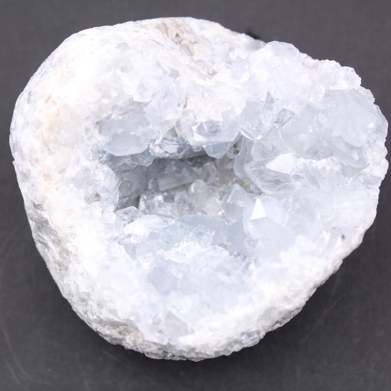 Cristalli di celestite blu