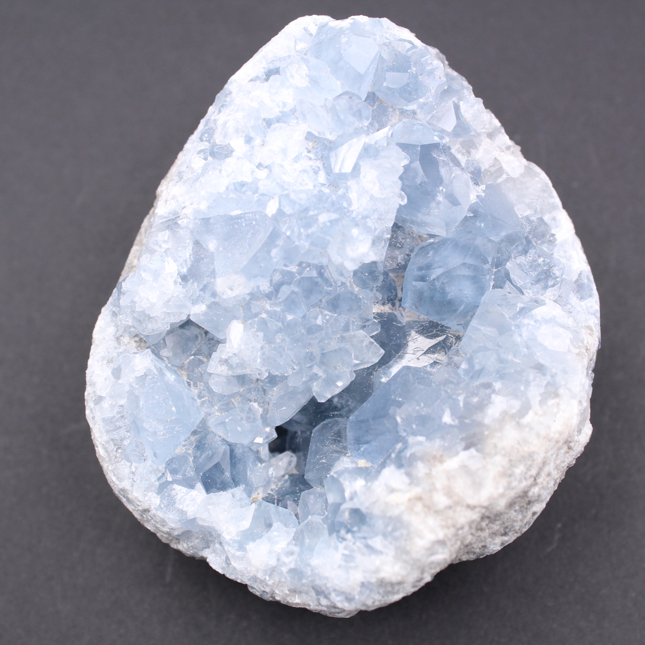 Cristalli di celestite blu