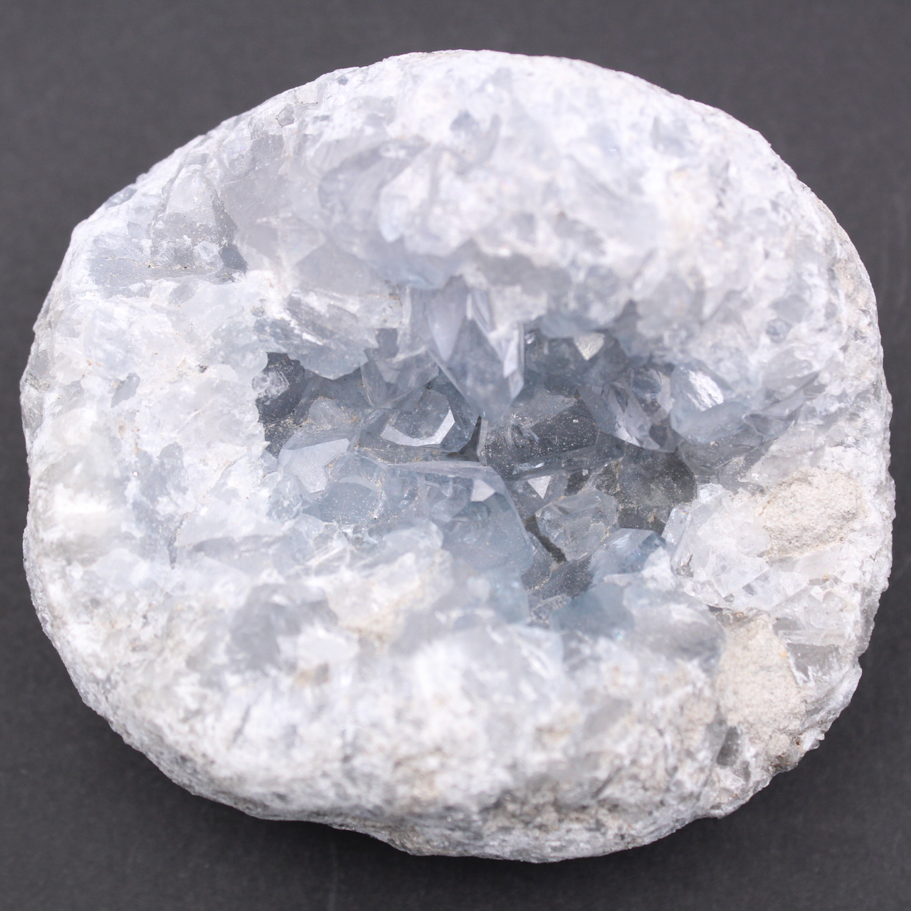 Cristalli di celestite blu